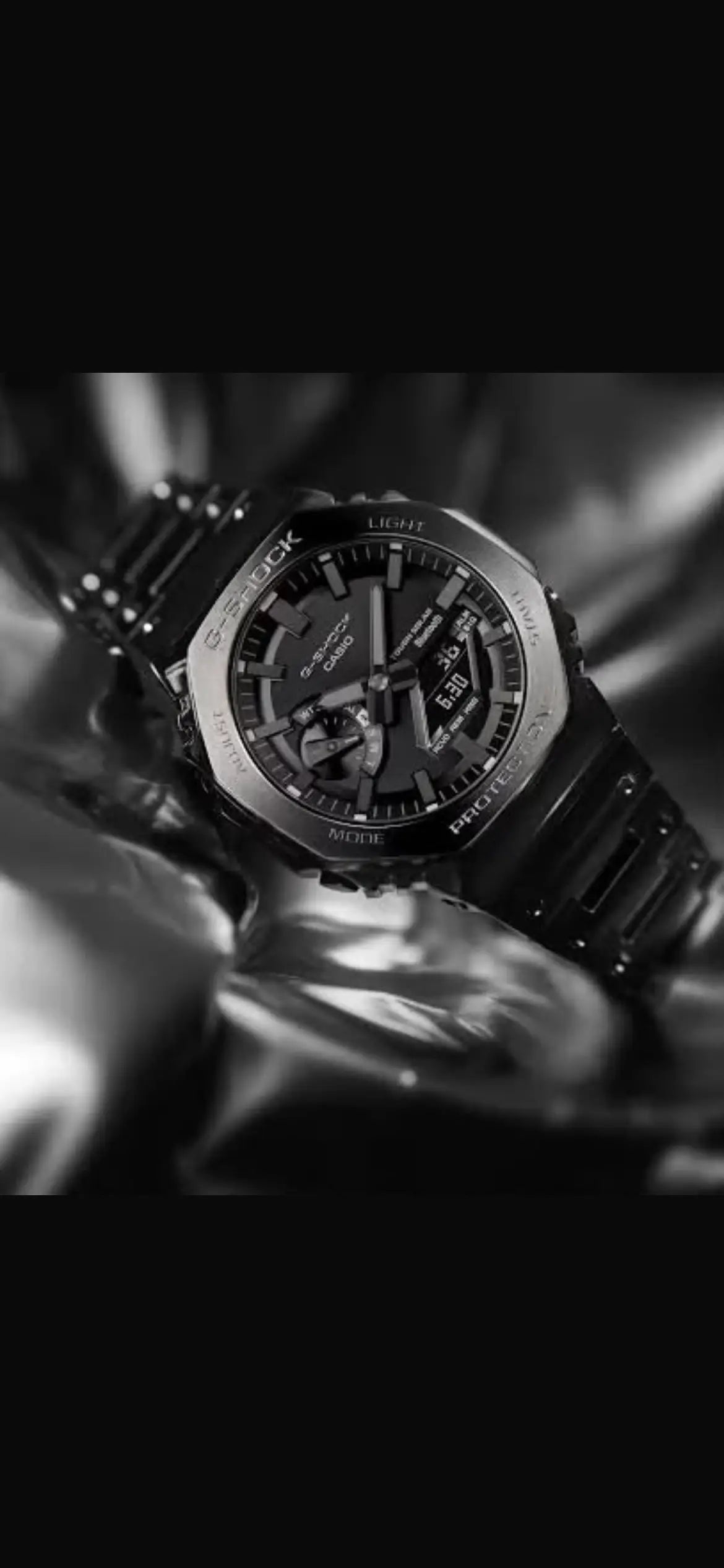 CASIO G-SHOCK GM2100 METAL FULL BLACK