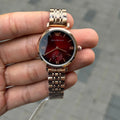 Emporio Arman_i Roman Red Dial Women