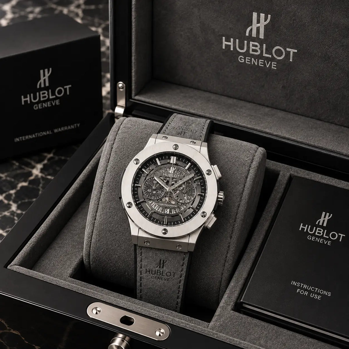 Hublo_t Big Bang Tourbillon Grey
