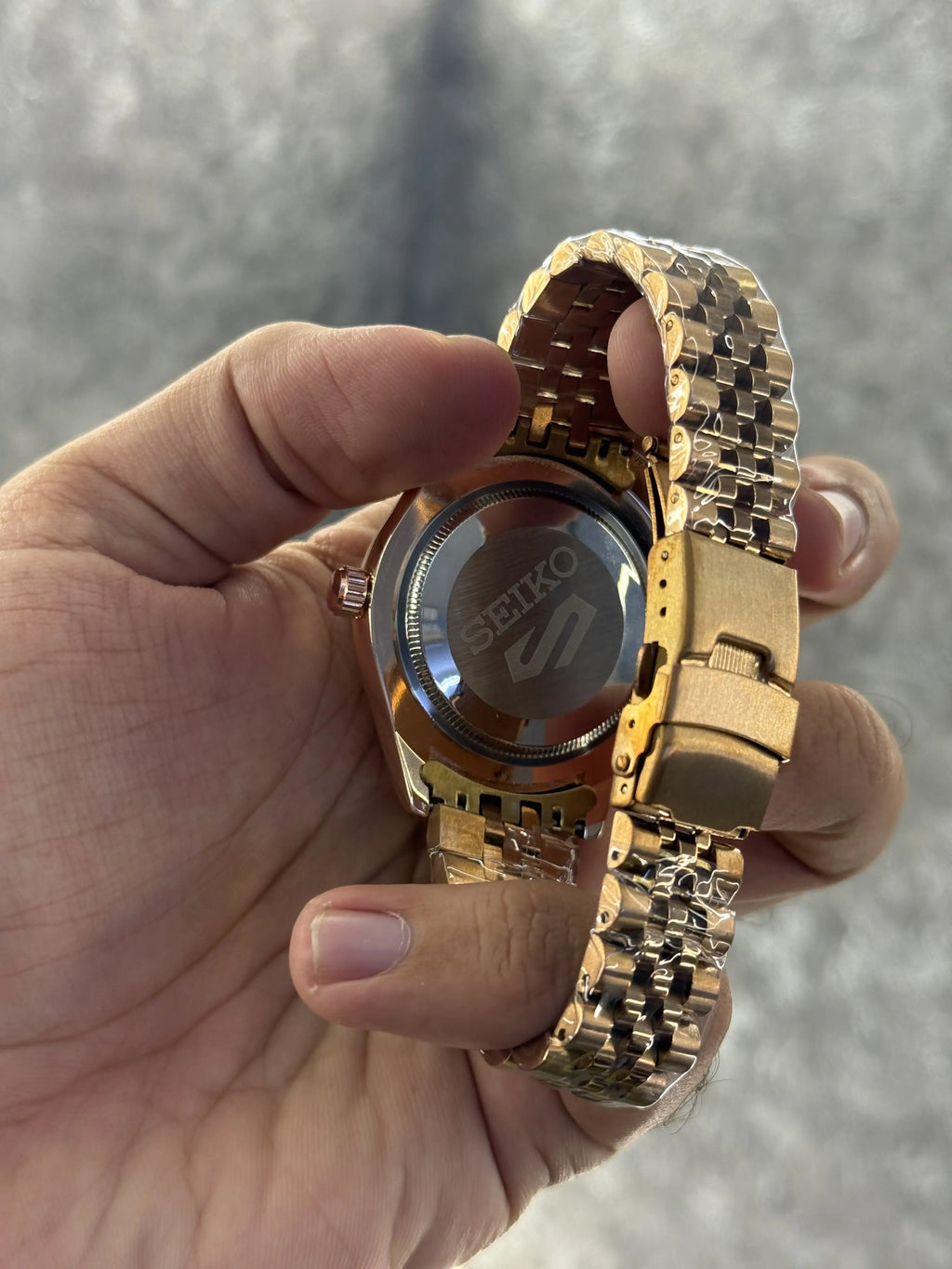 Seiko mod date just roman dial 090