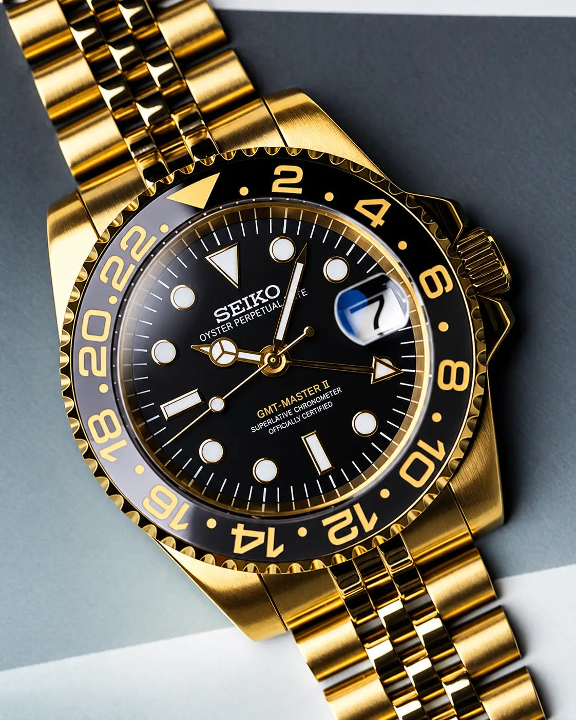 Seiko MOD GMT Master Heavy Shift Movement