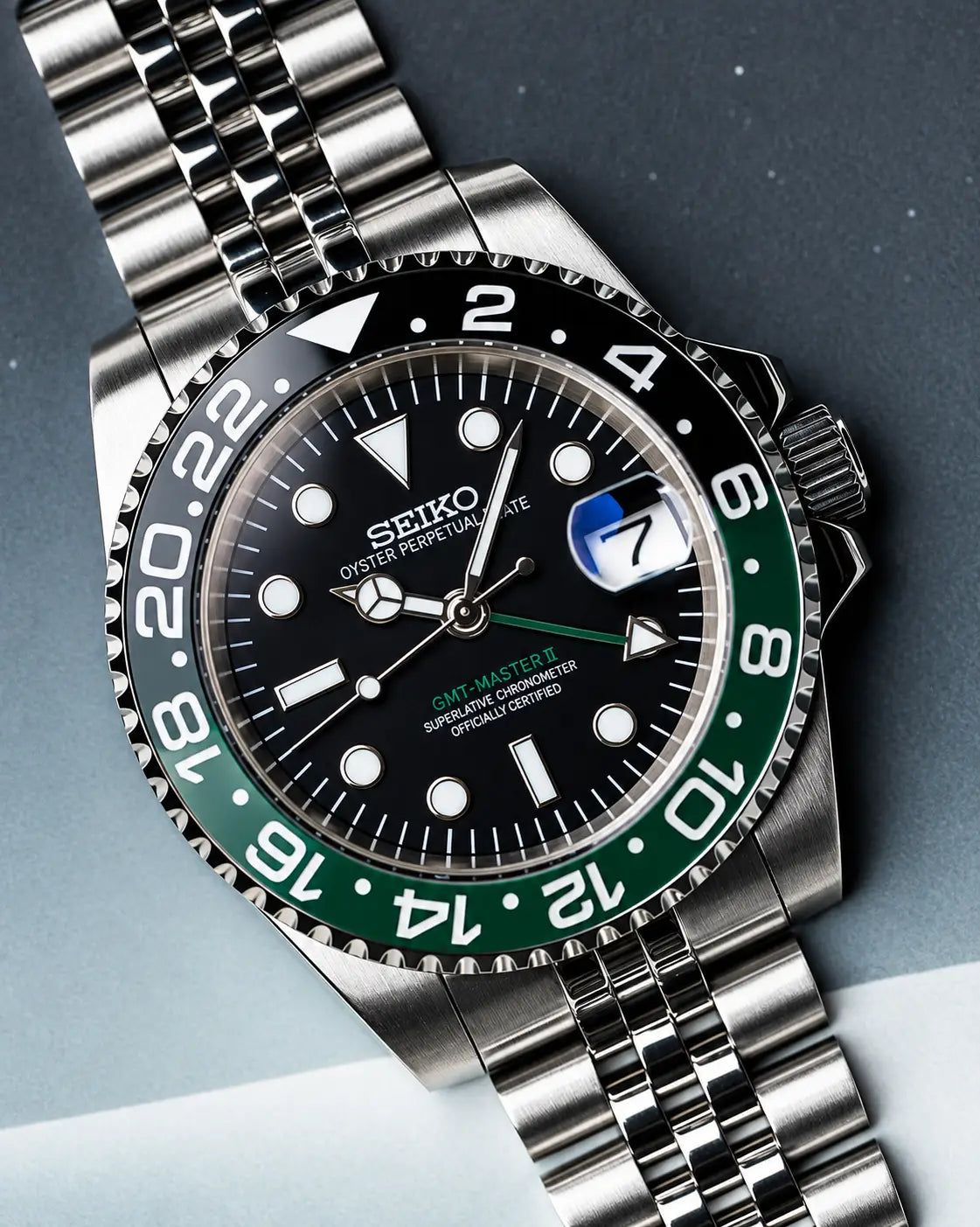 Seiko MOD GMT Master Sprite Heavy Shift Movement