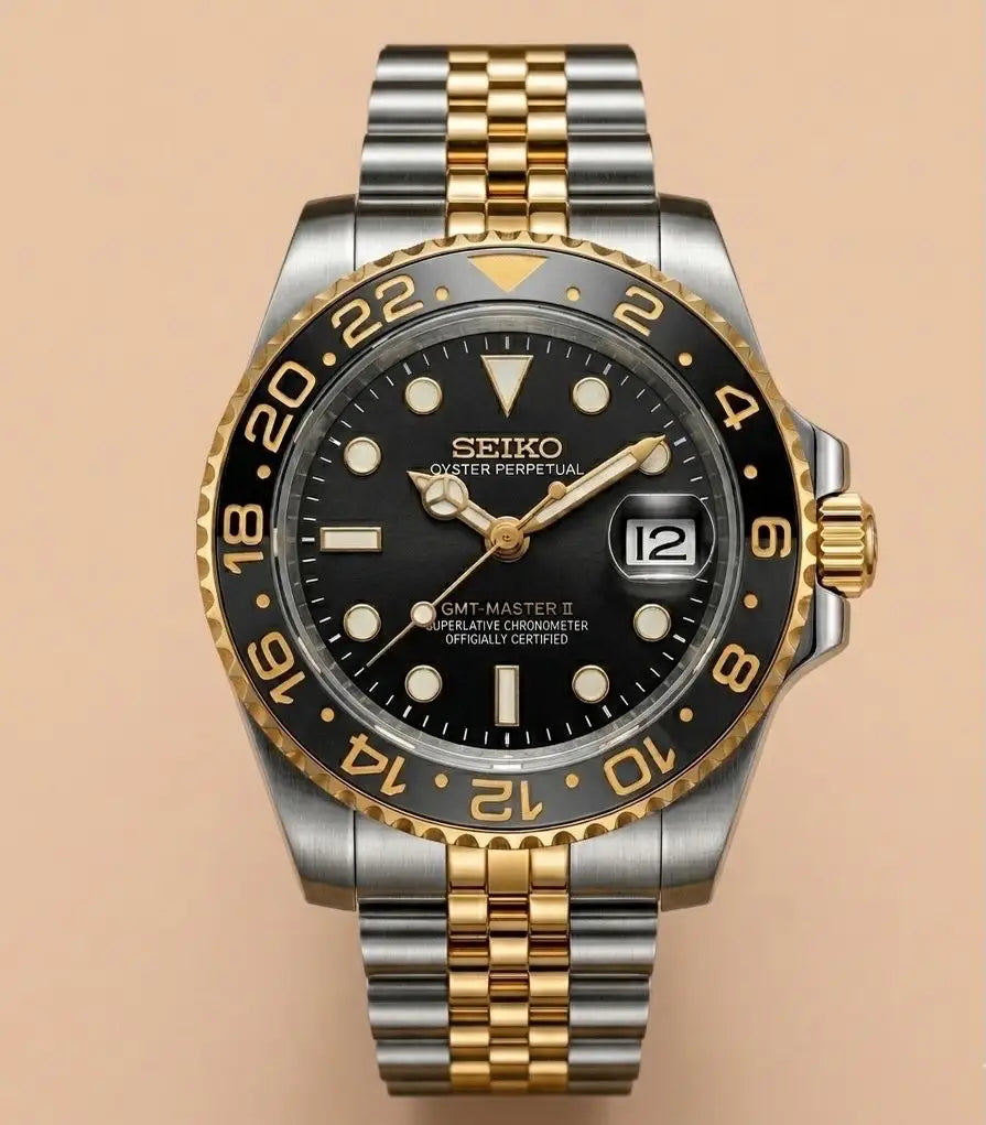 Seiko MOD GMT Master Heavy Shift Movement
