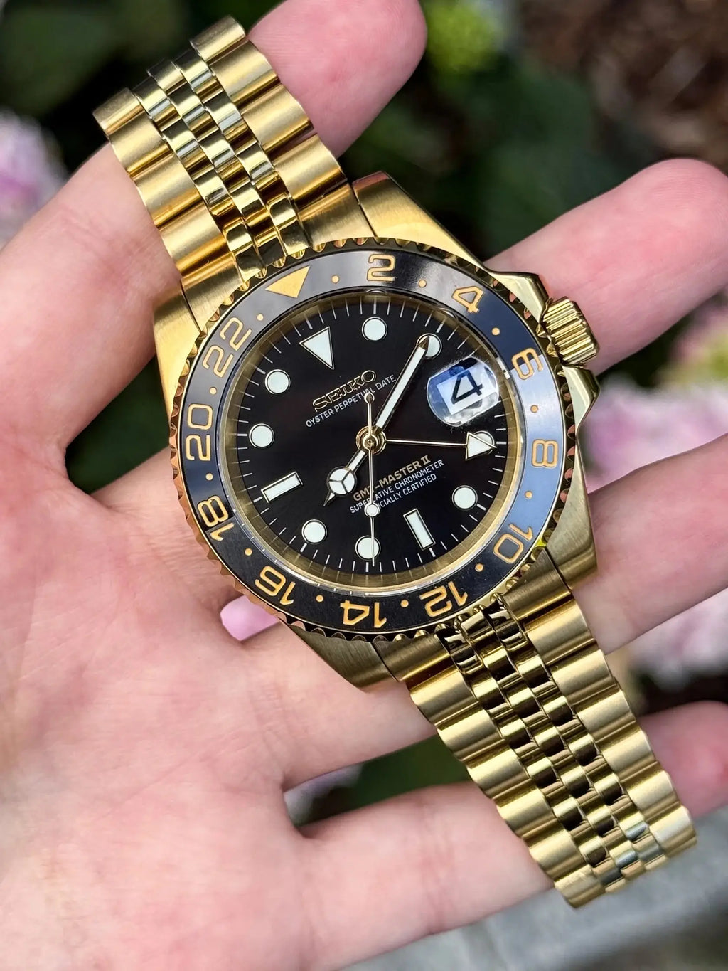 Seiko MOD GMT Master Heavy Shift Movement