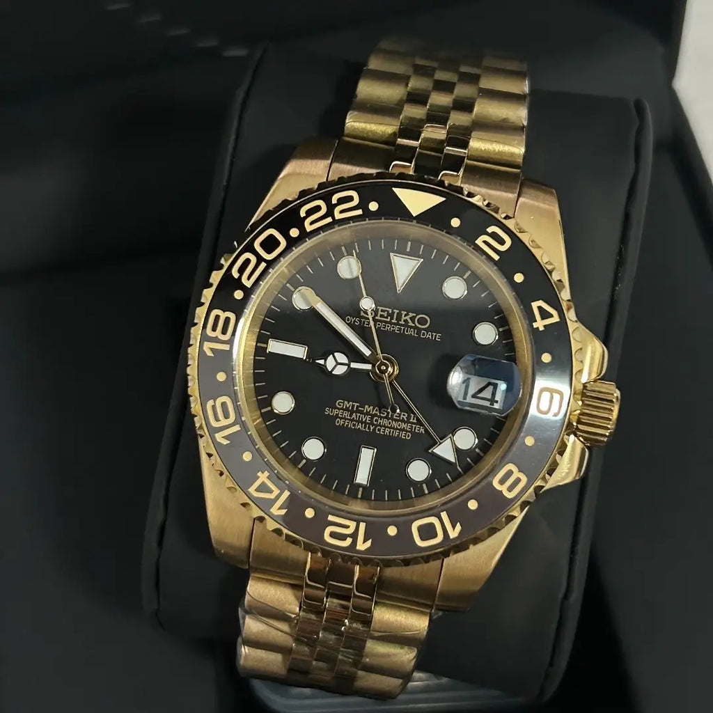 Seiko MOD GMT Master Heavy Shift Movement