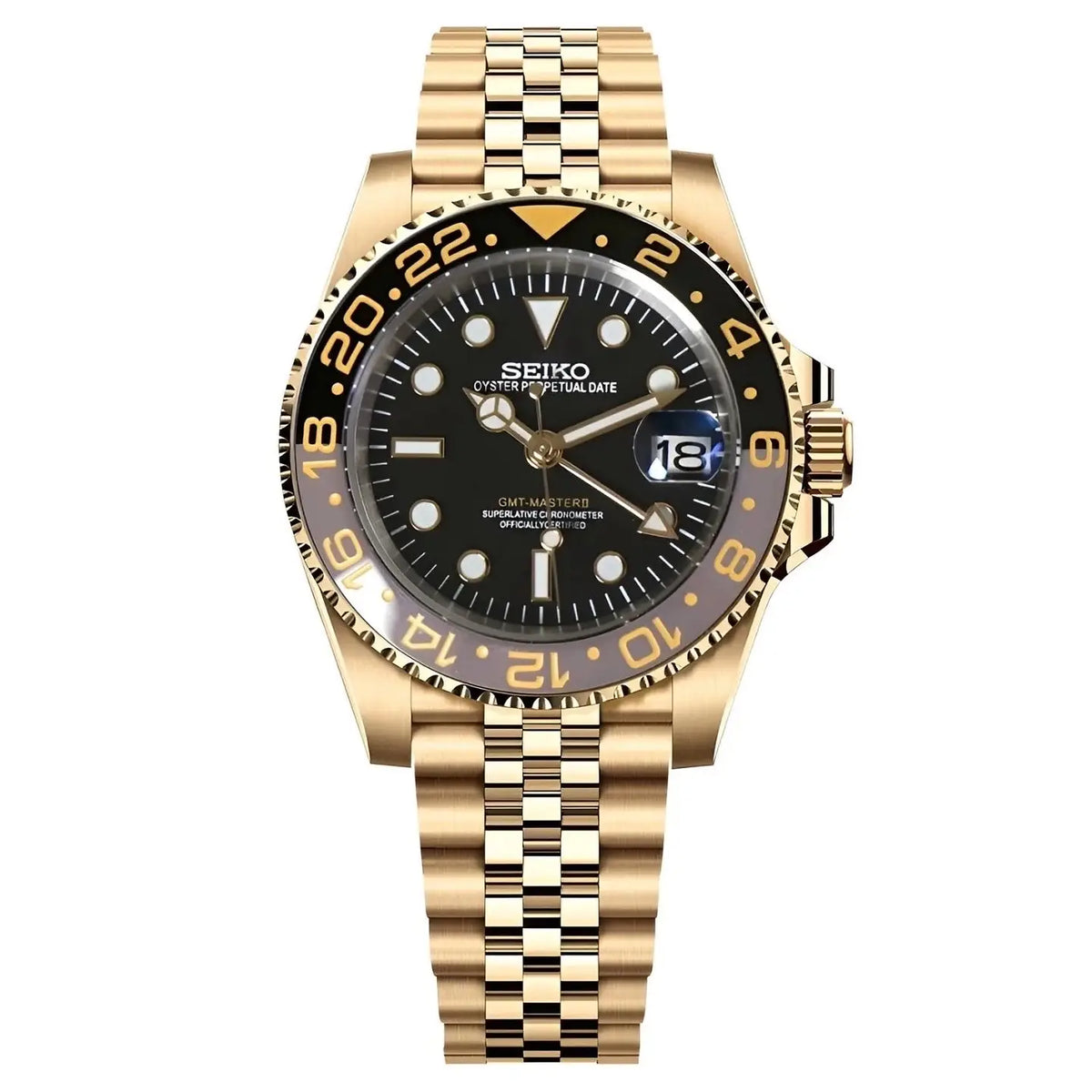 Seiko MOD GMT Master Heavy Shift Movement