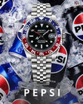 Seiko MOD GMT Master Pepsi Heavy Shift Movement