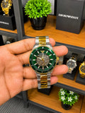 Emporio Arman_i Automatic Two Tone Watch