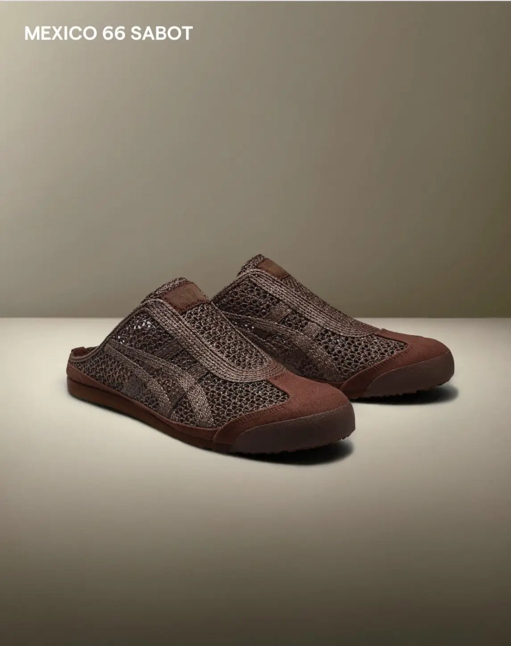 Onitsuka tiger mexico 66 sabot Dark Brown