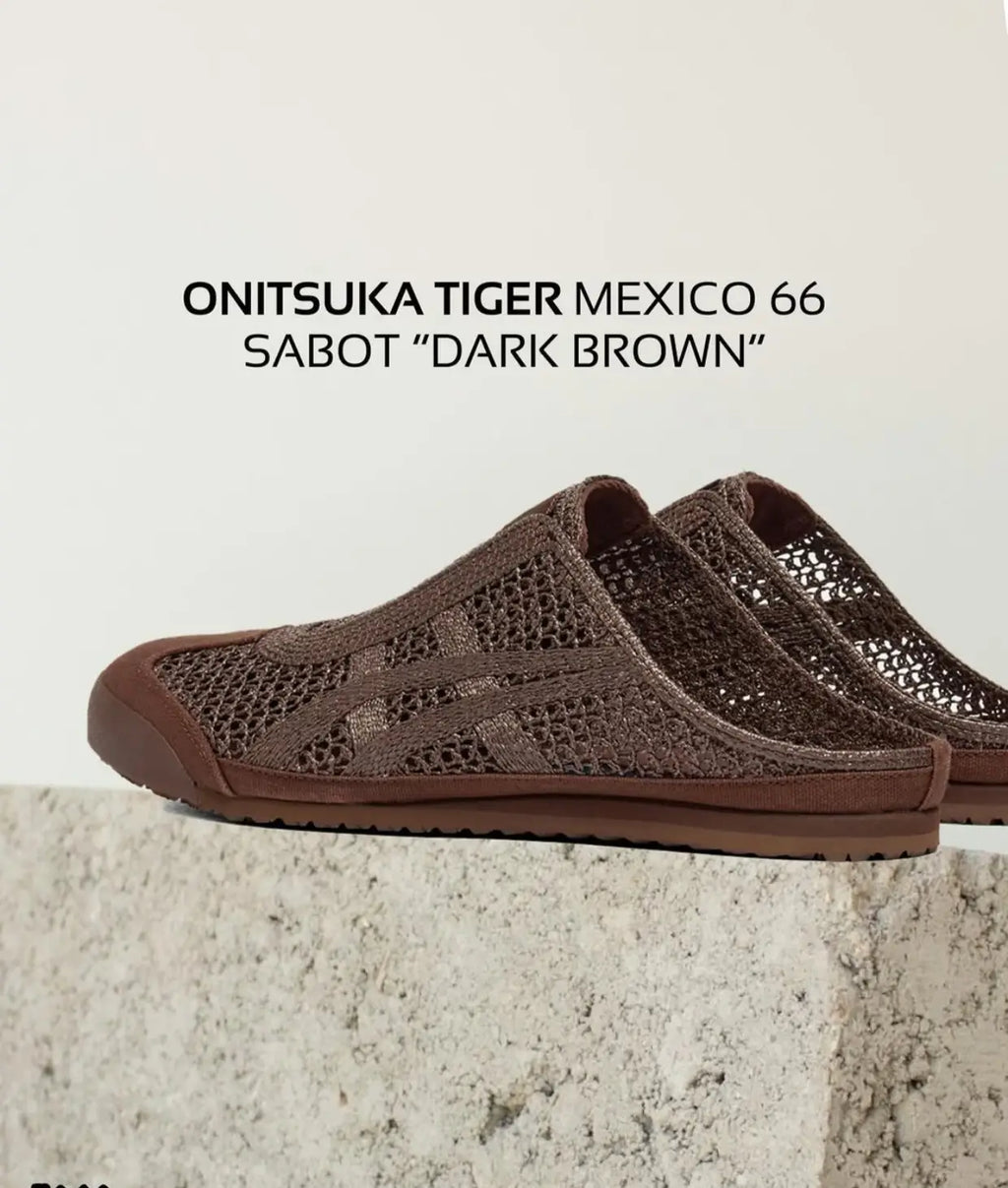 Onitsuka tiger mexico 66 sabot Dark Brown