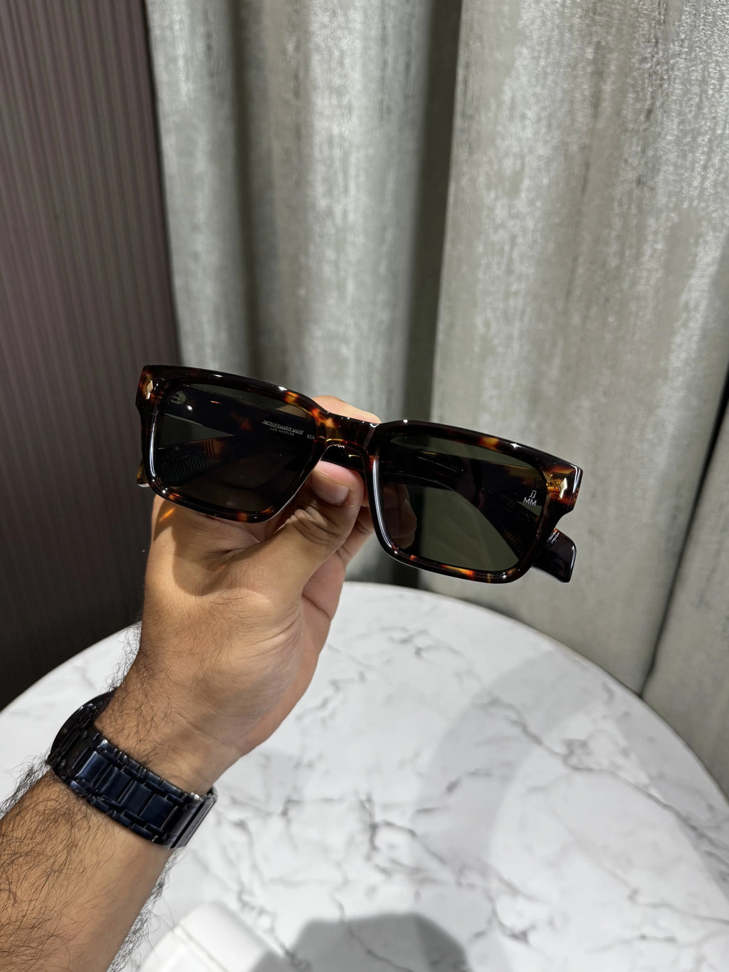 Jacques Marie Mage Tiger Green Premium Shades 8802