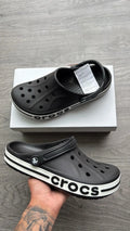 Crocs_Bayaband Clogs Black White