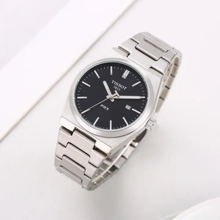 TISSOT PRX SILVER BLACK