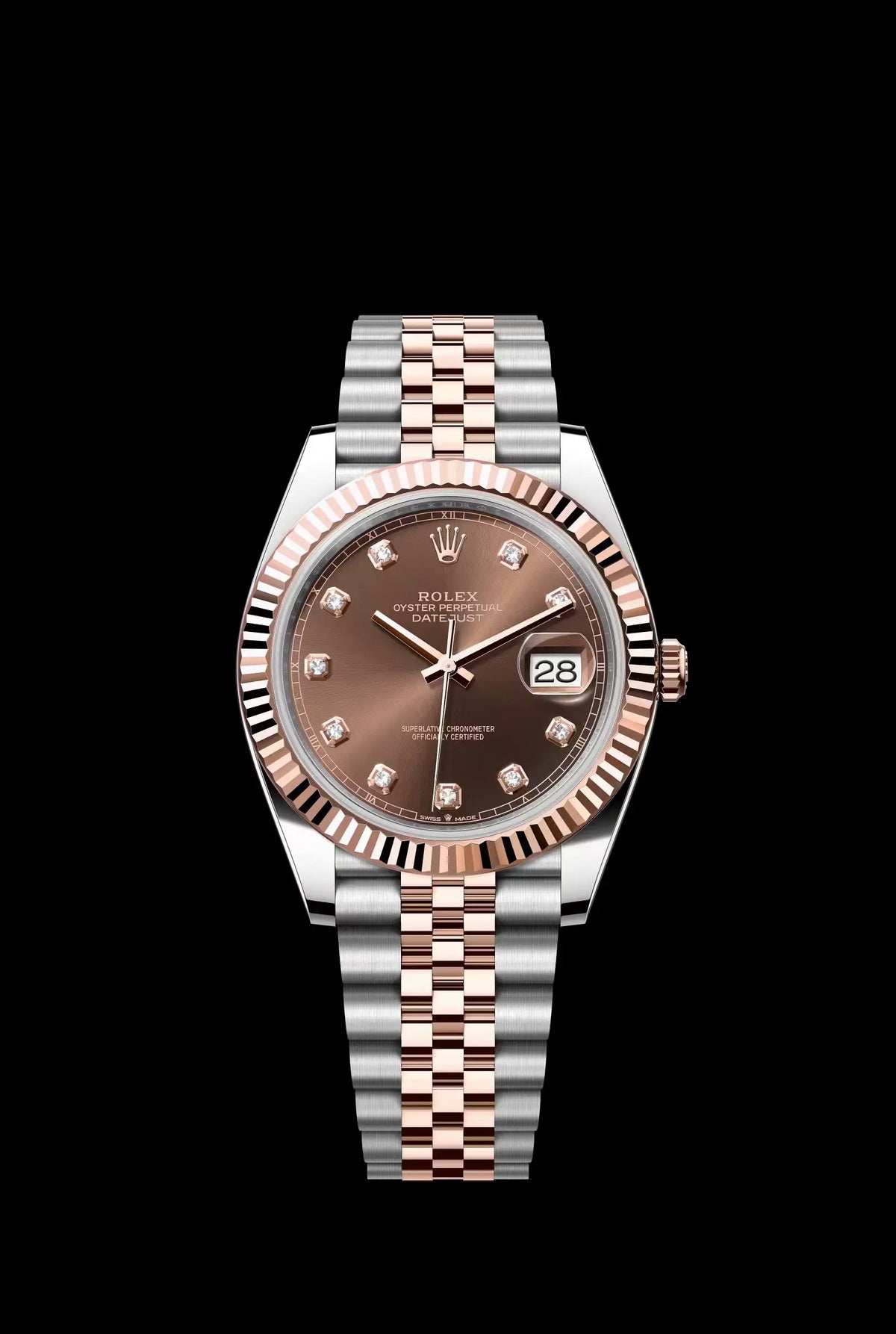 ROLEX DATEJUST EVEROSE GOLD YZ
