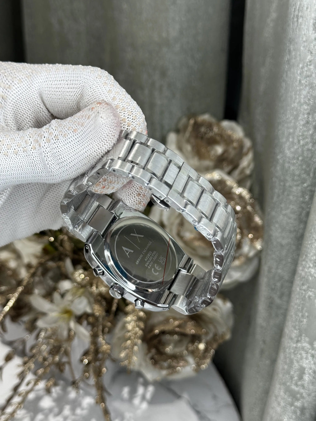Arman i Exchange Oliver Silver Green Metal Premium Watch