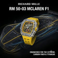 Richard Mille yellow All working chrono
