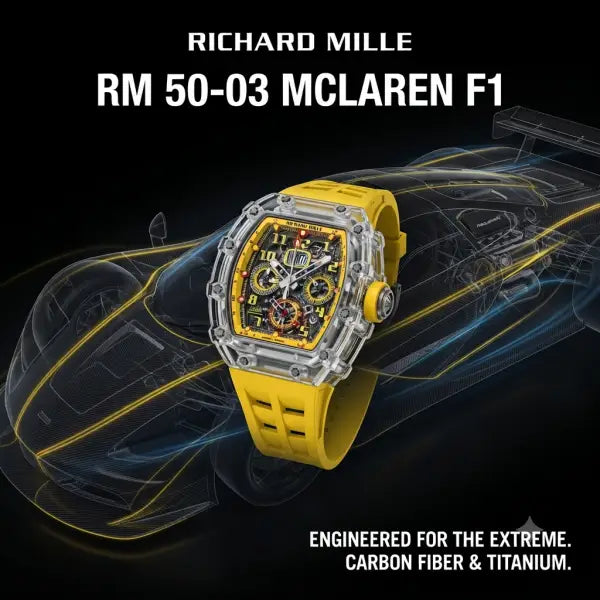 Richard Mille yellow All working chrono