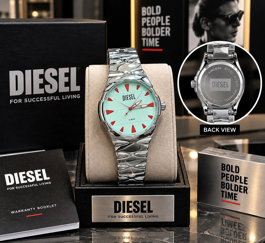 Diesel Sruptor Analog Silver-Tiffny