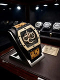 Hublot Snake Silicon Belt in Brown