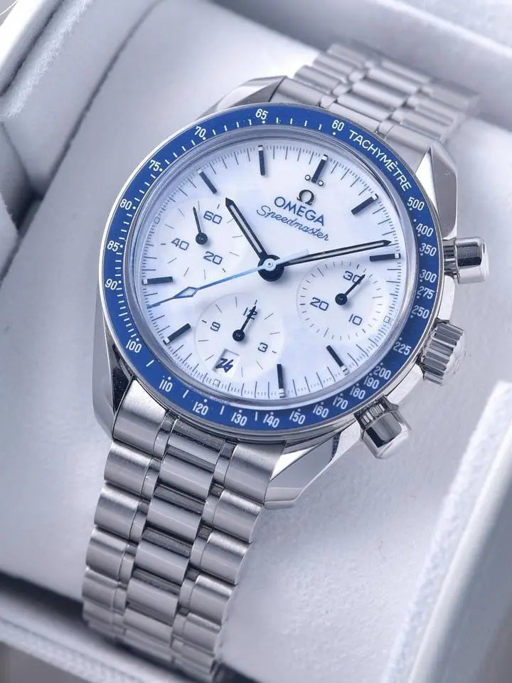 omega- Speed- master  White Heavy 🥶