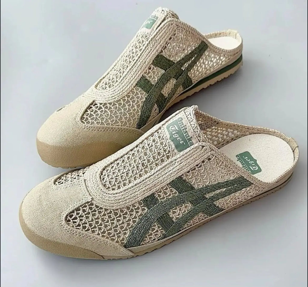Onitsuka Tiger slip on sabot Safari Green 472