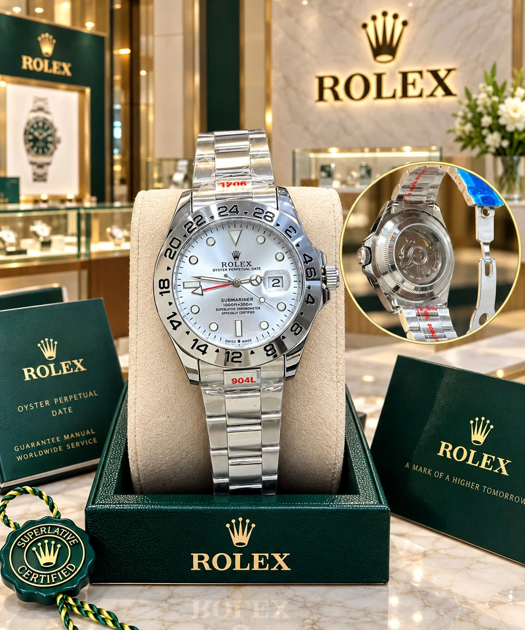 Rolex Explorer Back open (Auto movment)