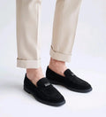 Hugo_Boss Black Premium Suede Leather Formal Loafers