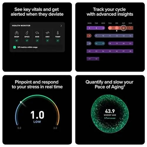 Whoop Fitness Tracker Band Woop 5.0 Health Band