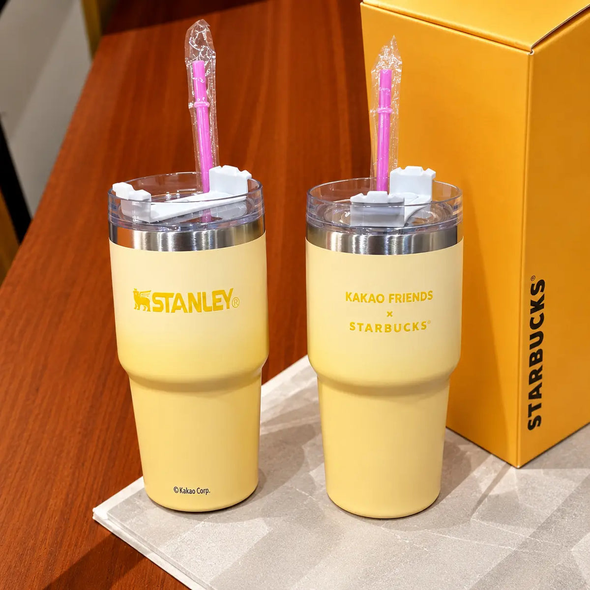 STARBUCKS x Kakao Friends x Stanley MyBuddy Choonsik Quencher Tumbler 20oz/591ml