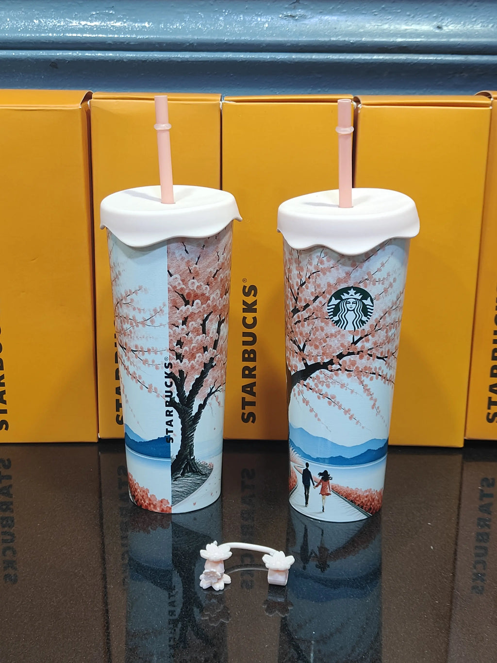 Starbucks Cherry Blossom (Sakura) Themed Tumblers