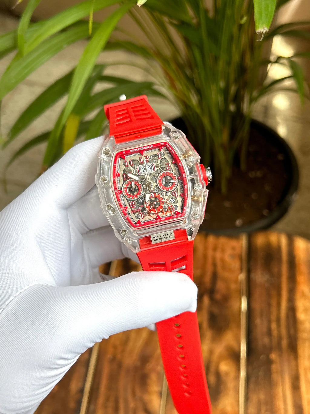 Richard Mille Red  All working chrono