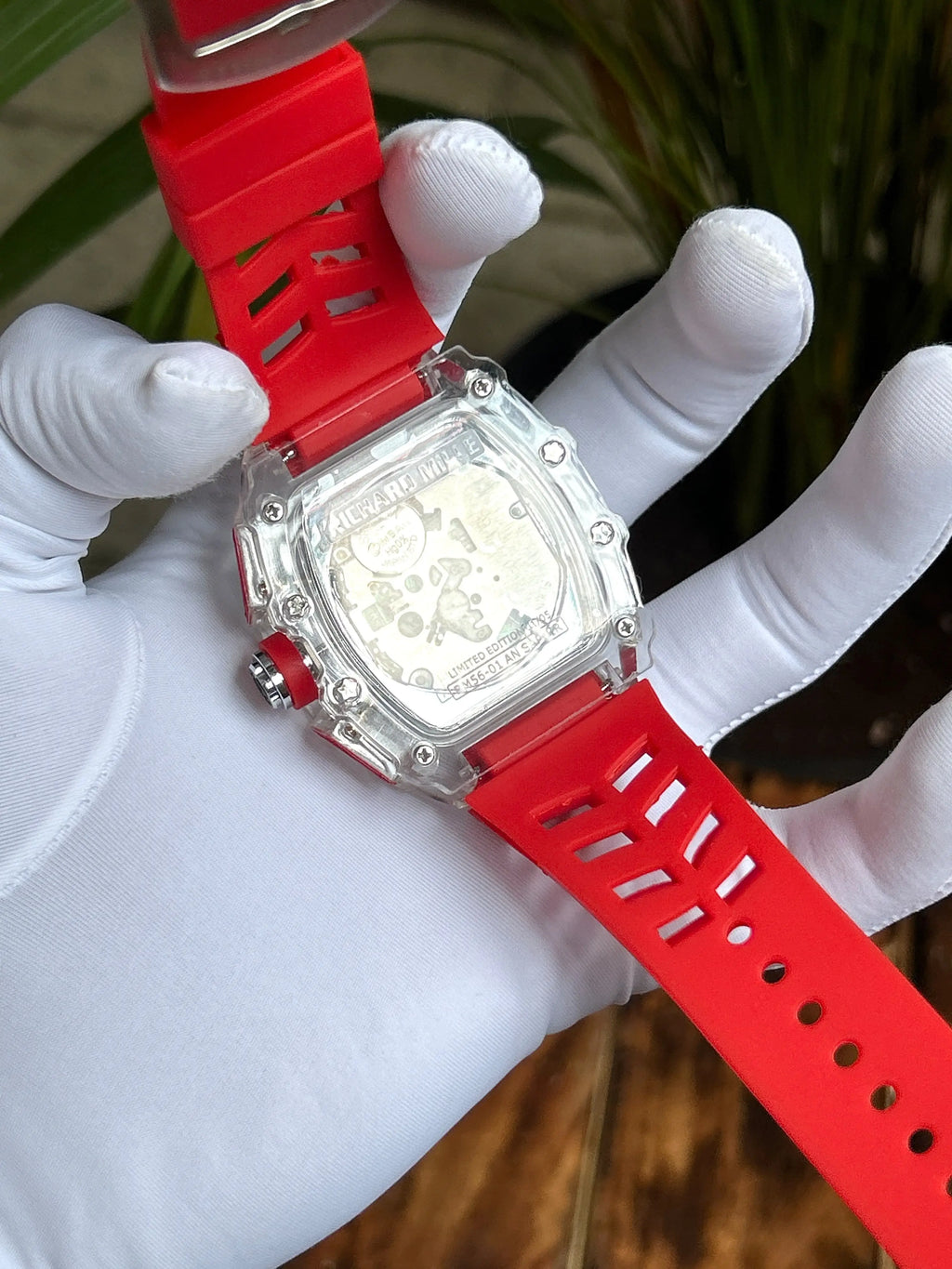 Richard Mille Red  All working chrono