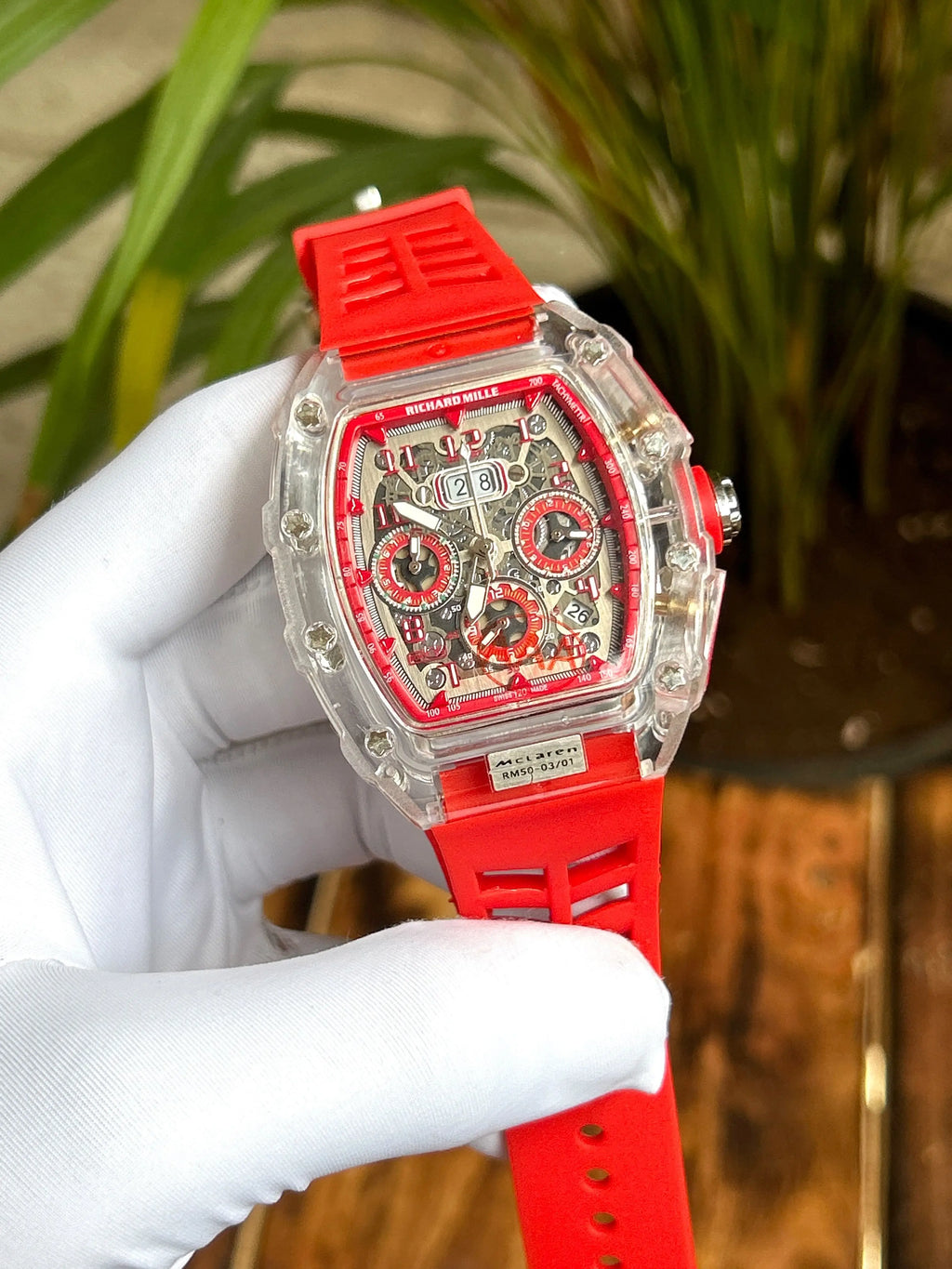 Richard Mille Red  All working chrono