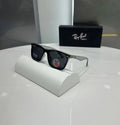RayBan Grey Black Glossy Premium Shades 4487