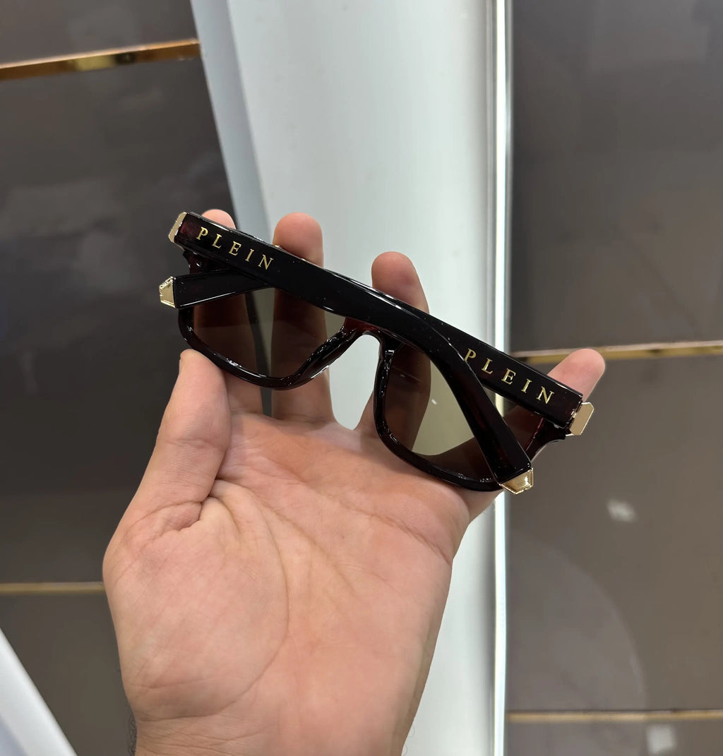 Philipp Plein Gold Brown Premium Shades 201