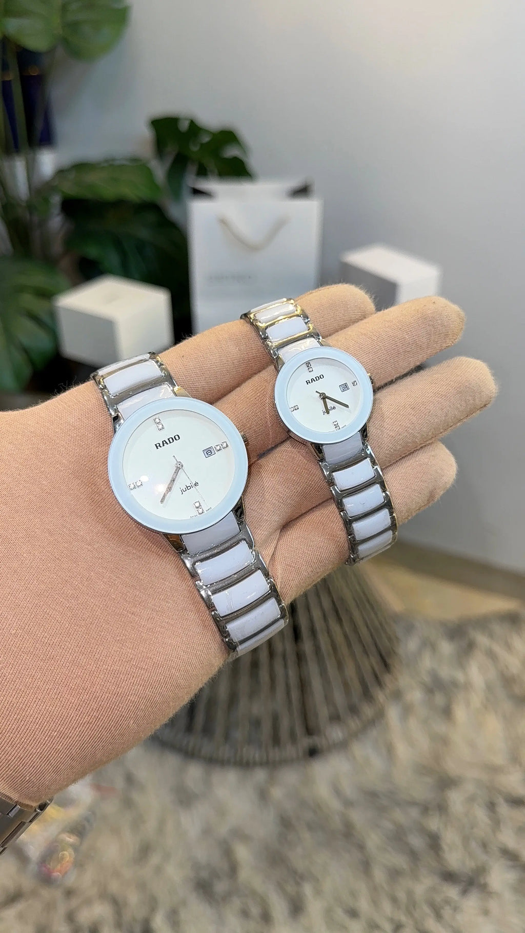 Rado Jubilee Couple White/Silver