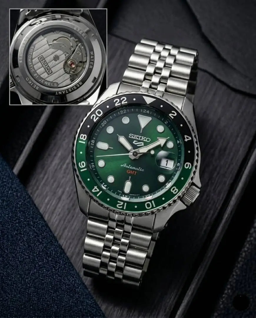 SEIKO GMT BACK OPEN