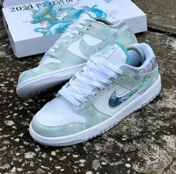 Nik e sb Dunk Year of the dragon Steam Puppet