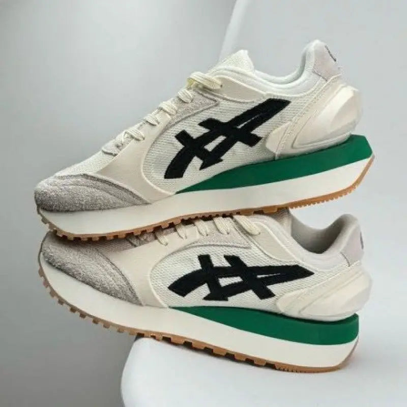Onitsuk a Tiger Moage CO Cream Black Suede Quality