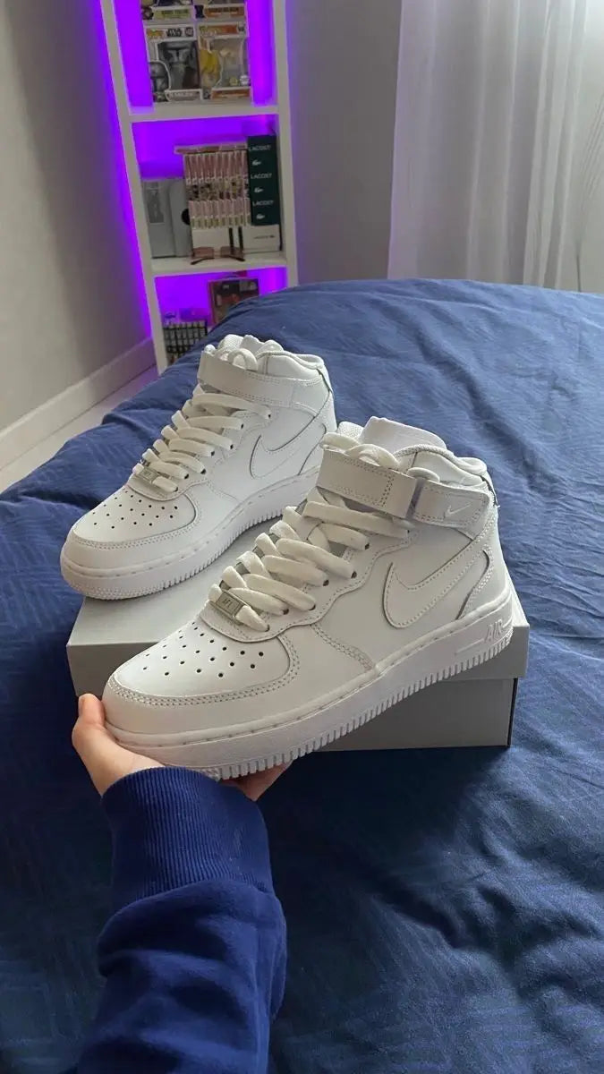 Nik e Air Force 1 Mid High Leather Quality Women Fixx
