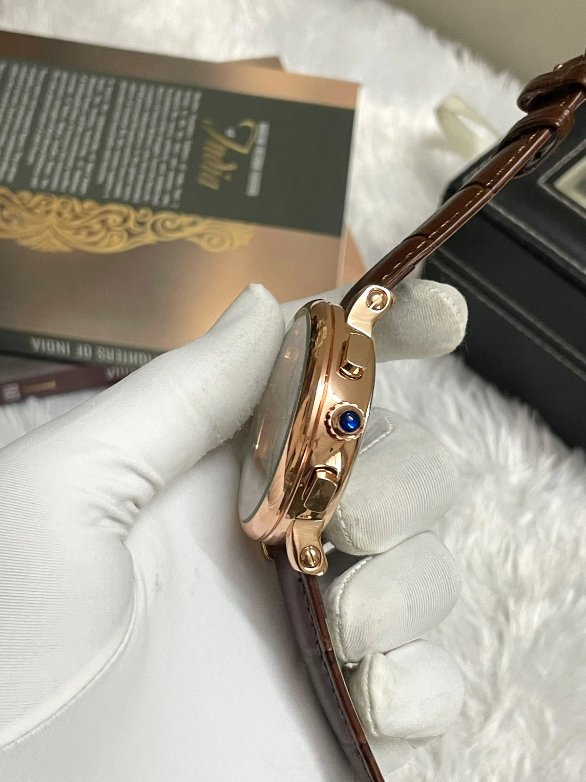 Cartier sun&moon leather
