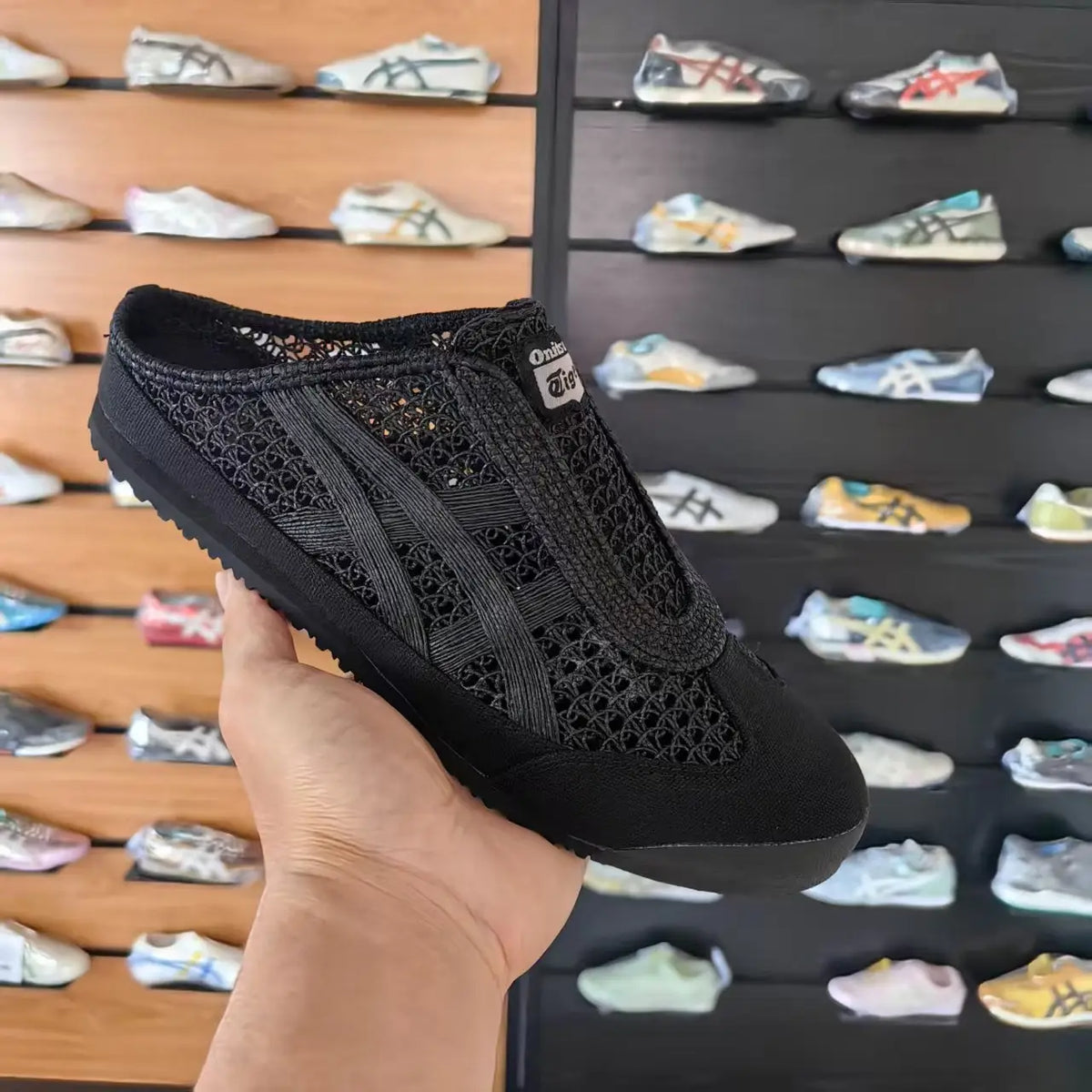 Onitsuka Tiger MEXICO 66 SABOT Black Black D-2124