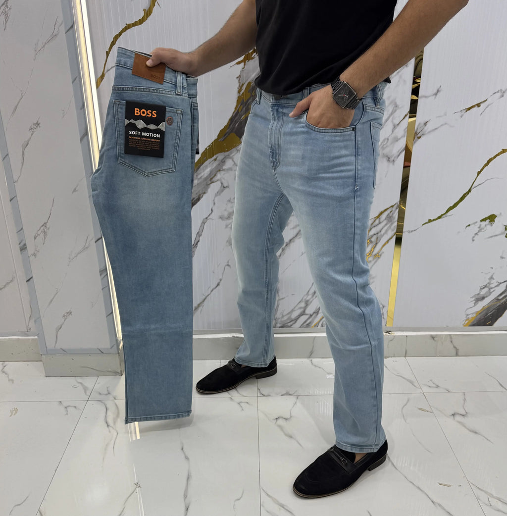 Hugo Boss Sky Blue  Limited Edtion Imported Denim