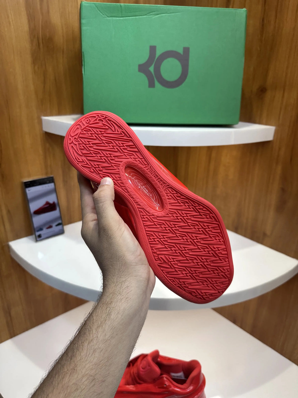 Nike_KD 19 Candy Apple Red