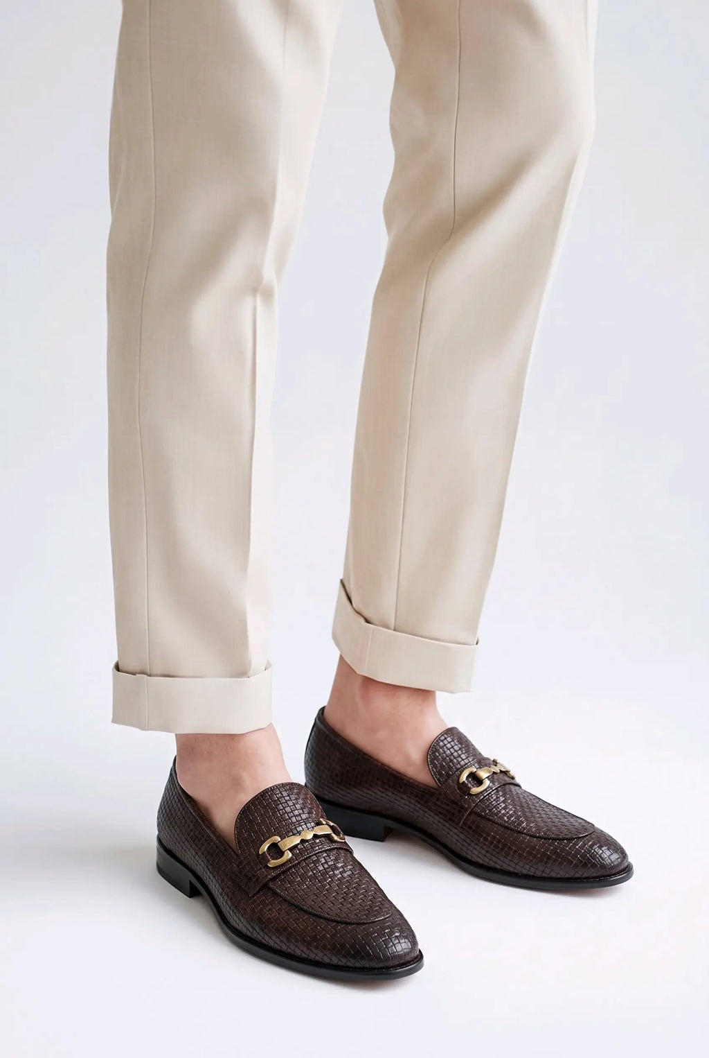 Roash_Concept Premium Brown Formal Loafers