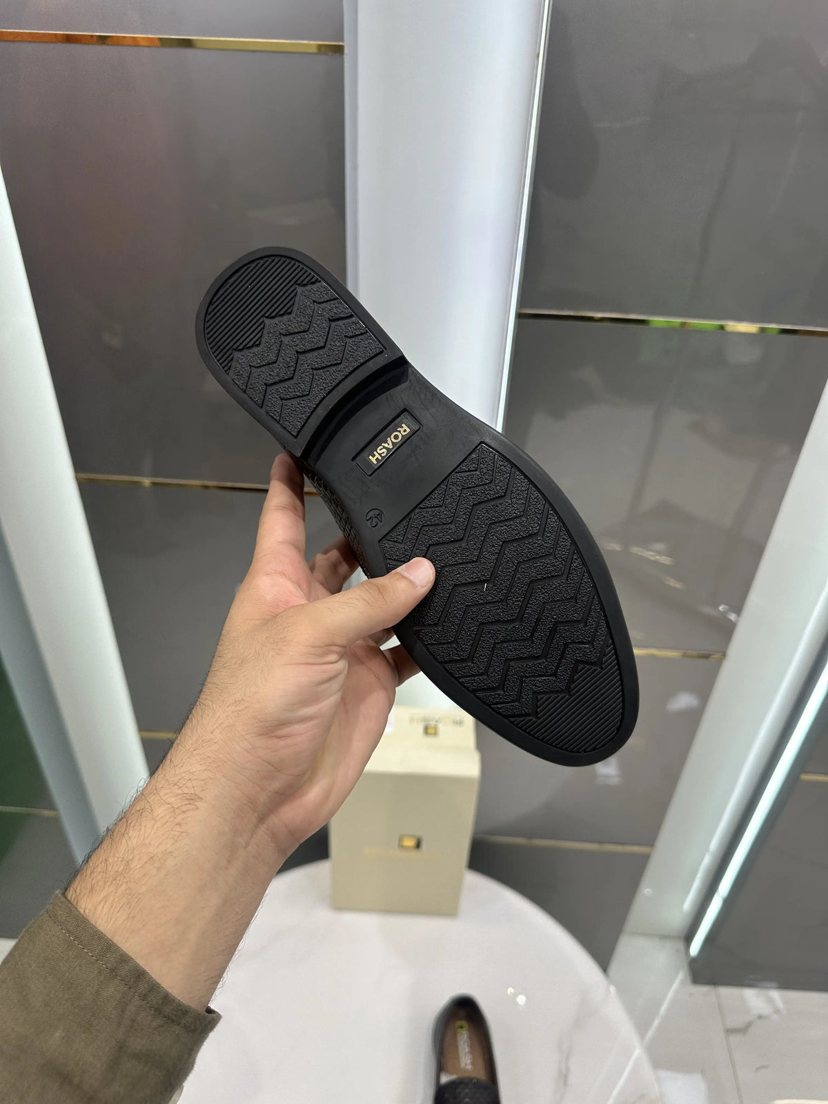 Roash_Concept Premium Brown Formal Loafers