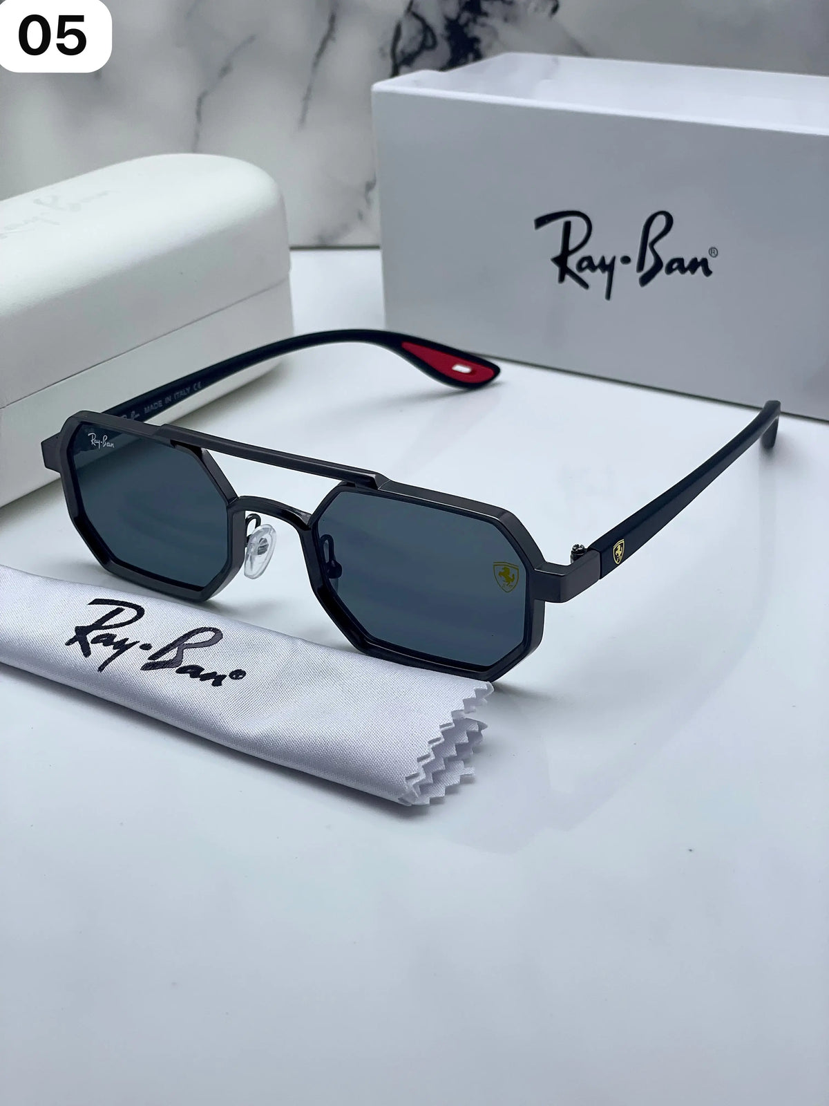 Rayban 05 gun black