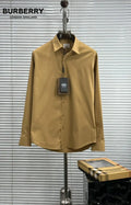 Burberr y  Beige   Premium Shirt With Original Box