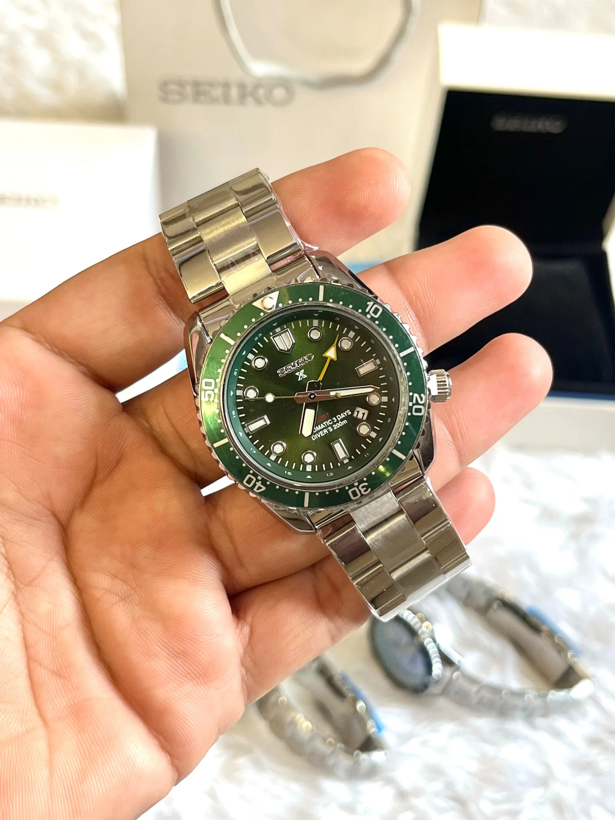 SEIKO PROSPEX GMT BACK OPEN