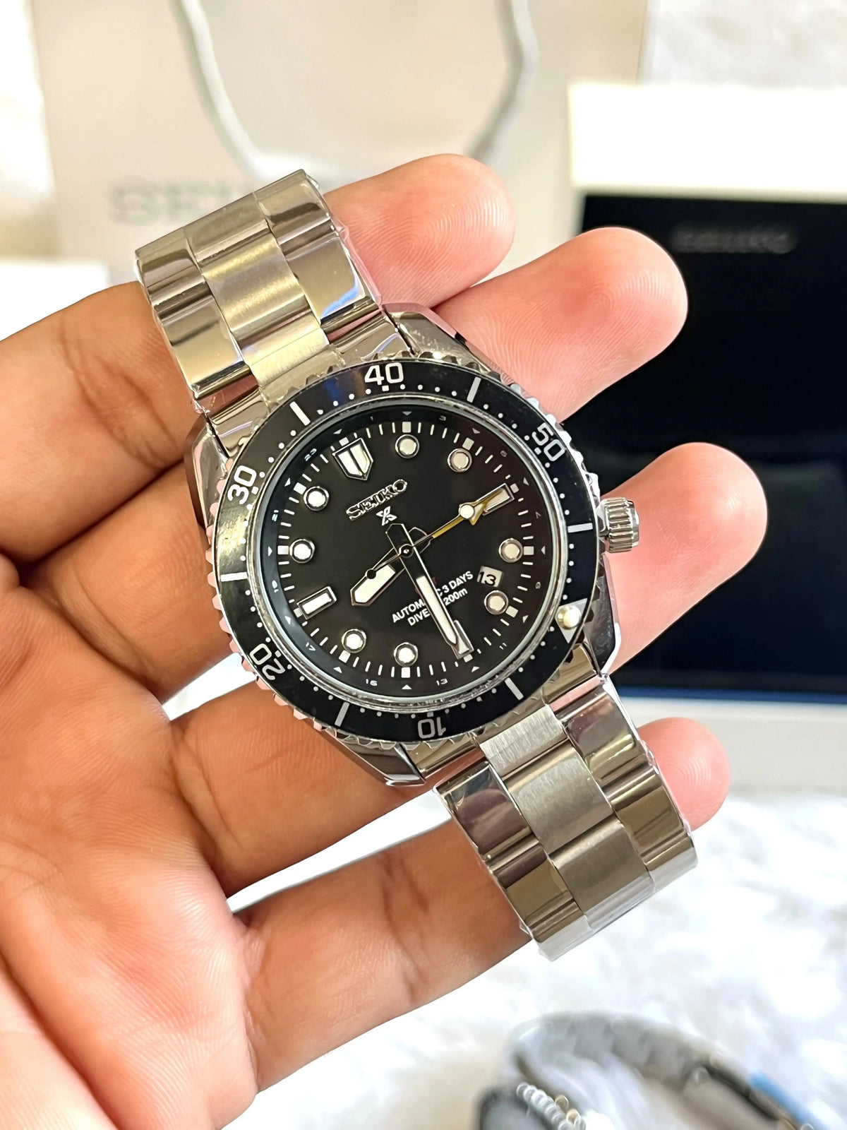 SEIKO PROSPEX GMT BACK OPEN